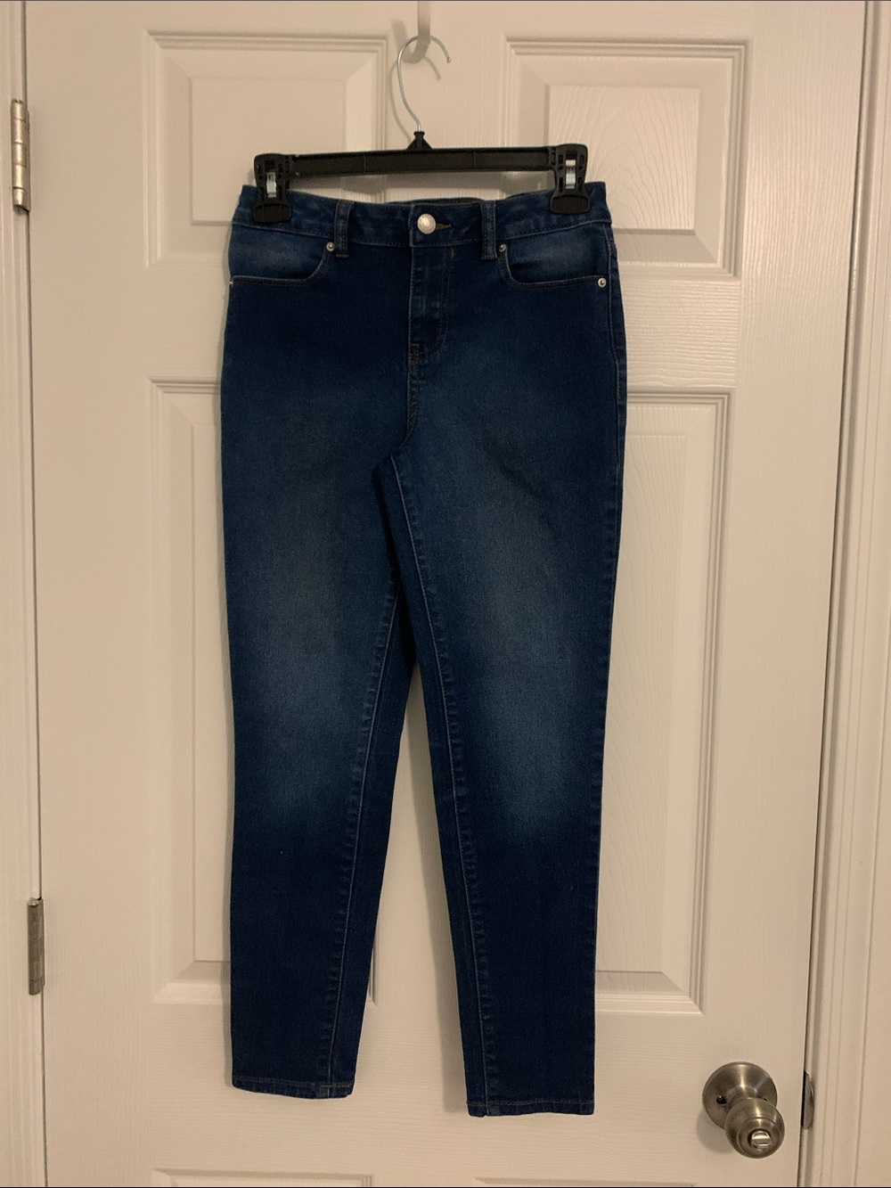 Calvin Klein Jeans Kids Dark Blue Stretch Denim Pants